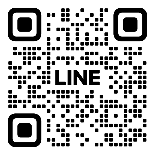 LINEの問い合わせ先QRコード:ID「@546dfmte」で友達追加♪